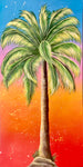 Palm At Sunset