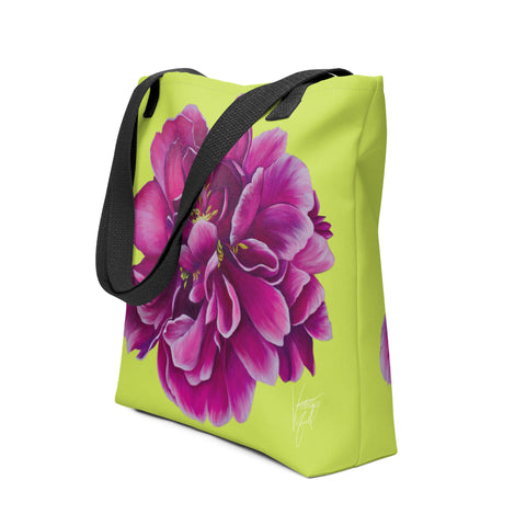 Playful Peony Tote bag