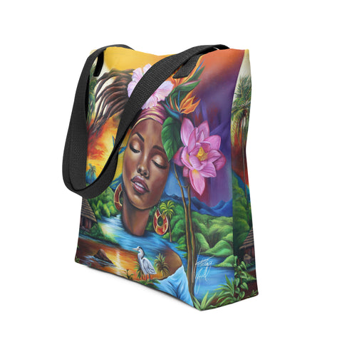 Caribbean Queen Tote bag